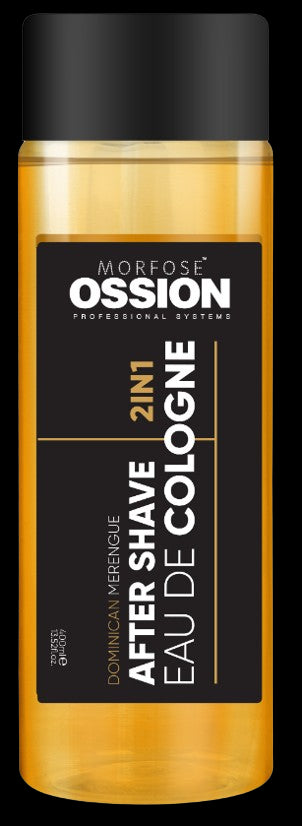 Morfose Ossion 2 in 1 After Shave Eau de Cologne Dominican Merengue, 13.52 Fl Oz