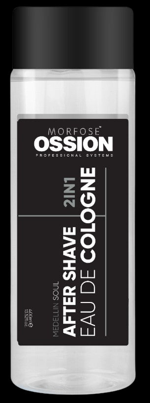 Morfose Ossion 2 in 1 After Shave Eau de Cologne Medellin Soul, 13.52 Fl Oz